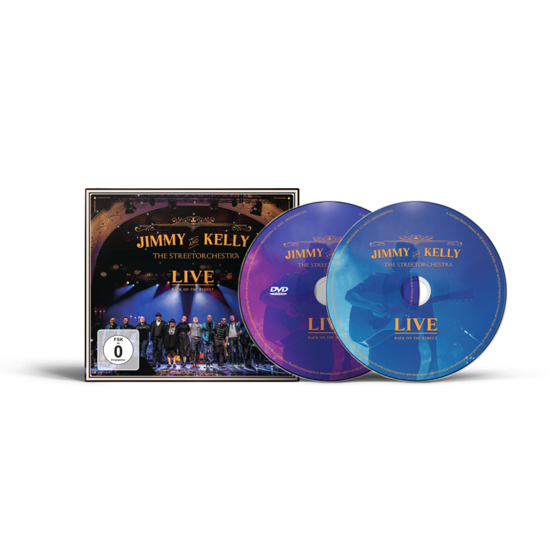 Live - Back on the Street von Jimmy Kelly - CD + DVD jetzt im Jimmy Kelly Store